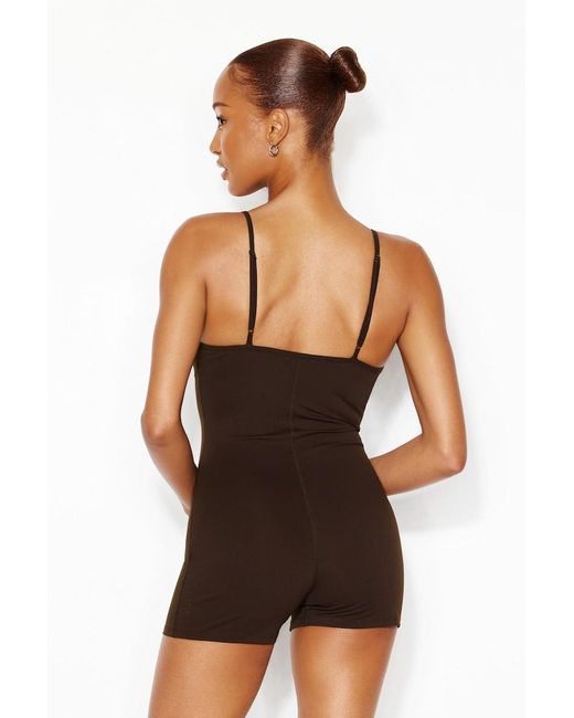 Garage Black Active Cami Romper
