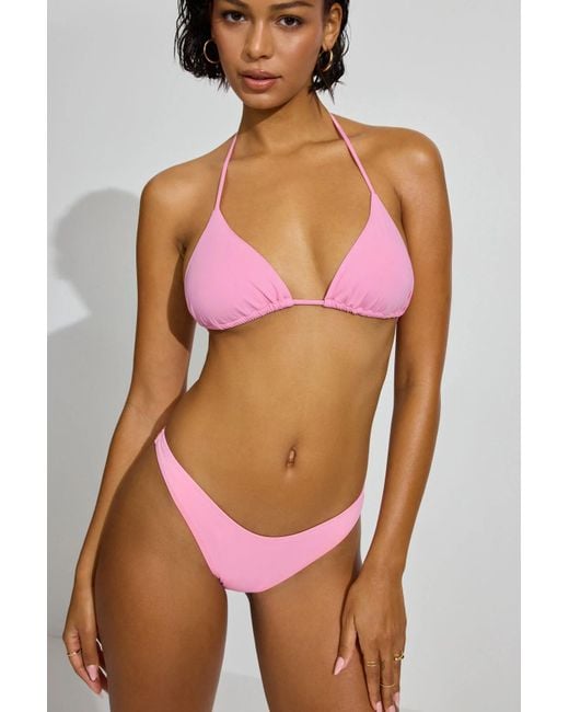 Garage Red Boomerang Cheeky Bikini Bottom