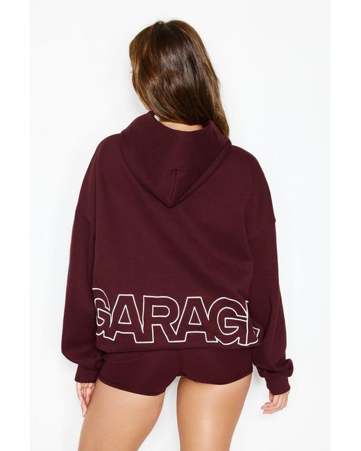 Garage Red Ultrafleece Hoodie