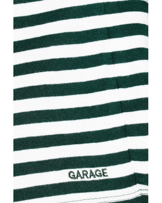 Garage Green Fluid Crewneck T-Shirt