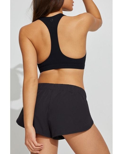 Garage Black Nylon Dolphin Shorts
