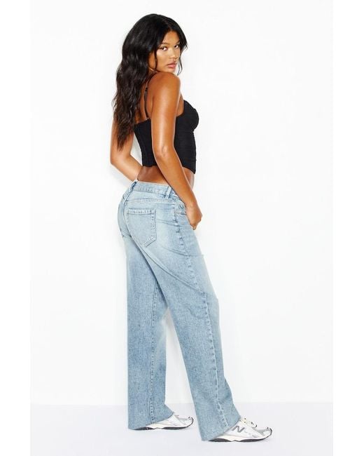 Garage Blue Low Rise Cheeky Jeans