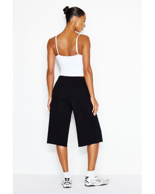 Garage Black Ultrafleece Jorts