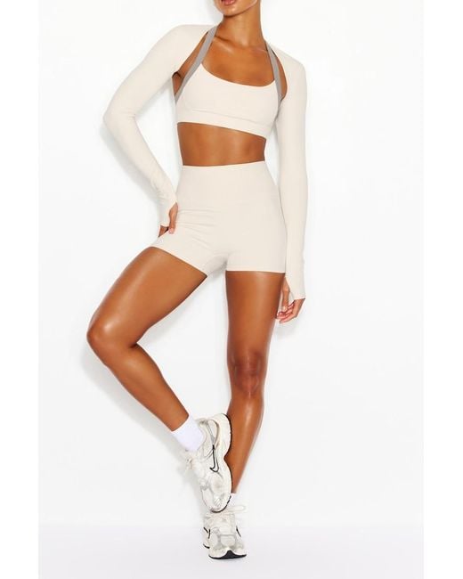 Garage White Active Shrug