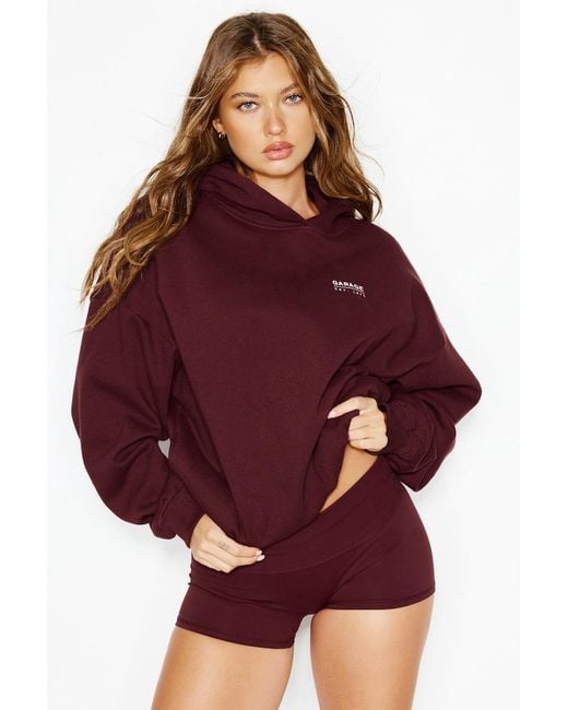Garage Red Ultrafleece Hoodie