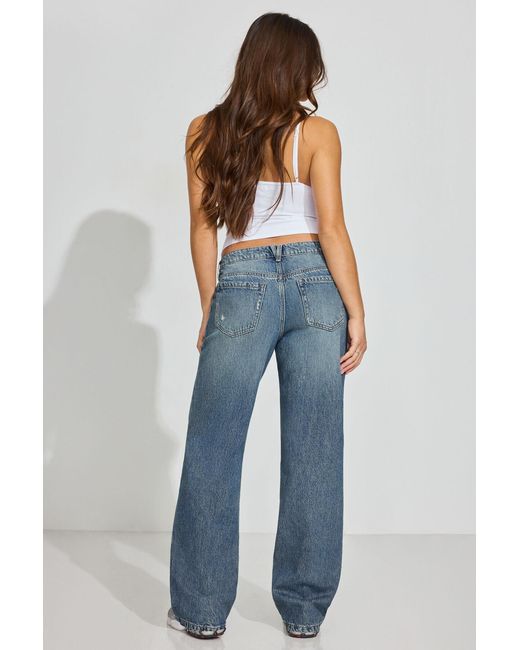 Garage Blue Slouchy Jeans