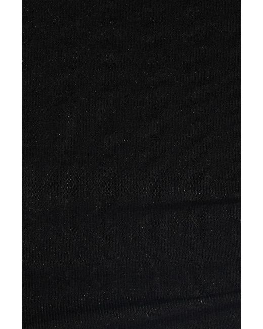 Garage White Stretchterry Crossover T-Shirt