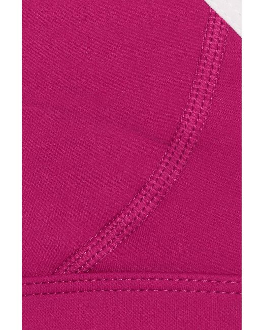 Garage Pink Active Micro Halter Top