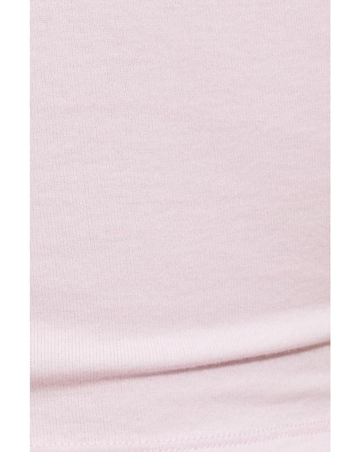 Garage White Cropped Mini T-Shirt