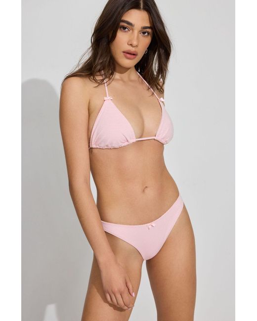 Garage Multicolor Bow Boomerang Bikini Bottom