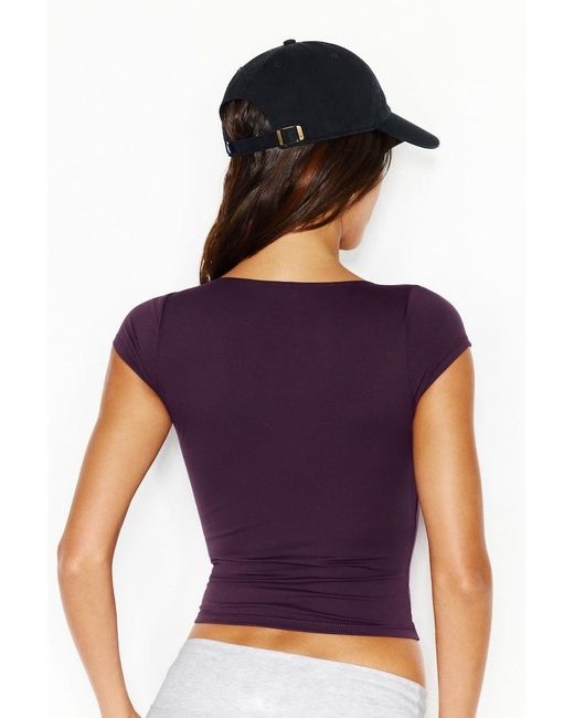 Garage Purple Sleek Crossover T-Shirt