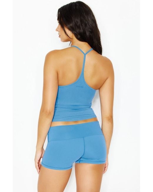 Garage Blue Active Y-Back Tank Top