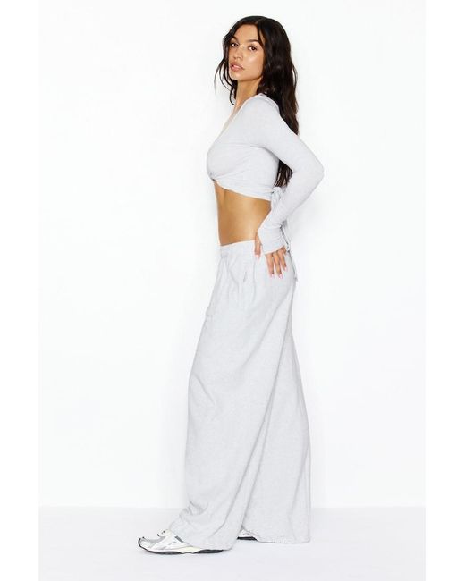 Garage White Softterry Dancer Joggers
