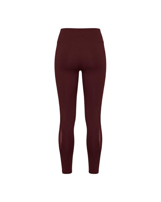 Garage Red Active Mesh Leggings