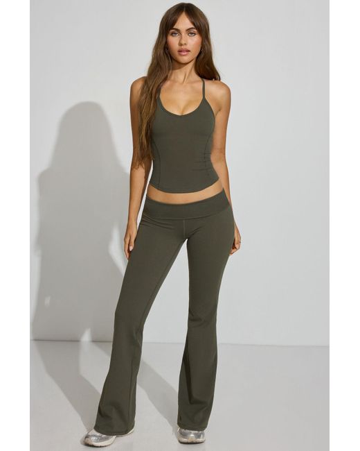 Garage Green Softactive T-Back Tank Top
