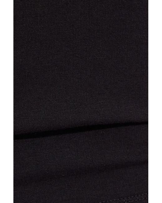 Garage Black Stretchterry Binding Cami Top