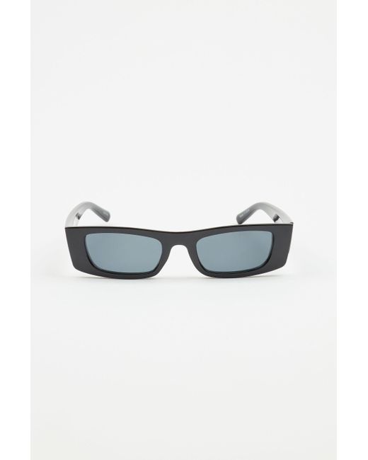 Garage Blue Slim 90's Sunglasses