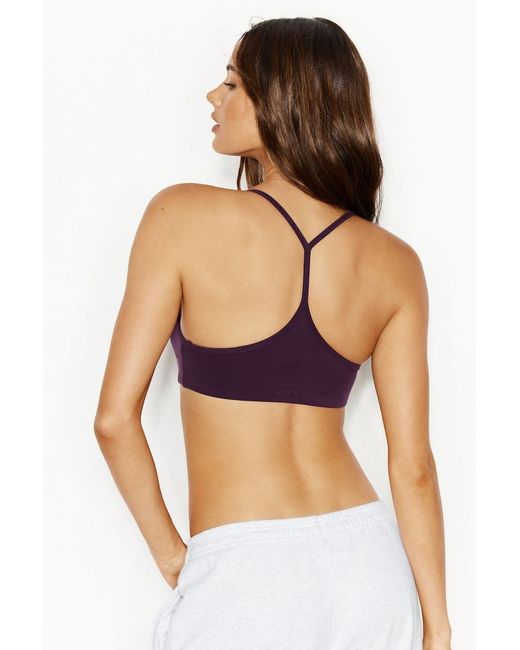 Garage Blue Active Y-Back Bra