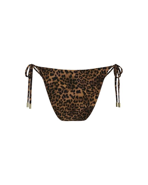 Garage Black Cheeky Side Tie Bikini Bottom