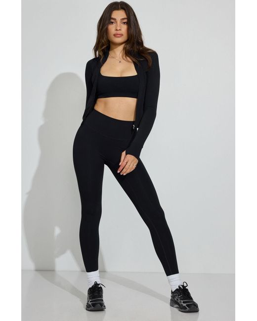 Garage Black Softactive Seamed Jacket