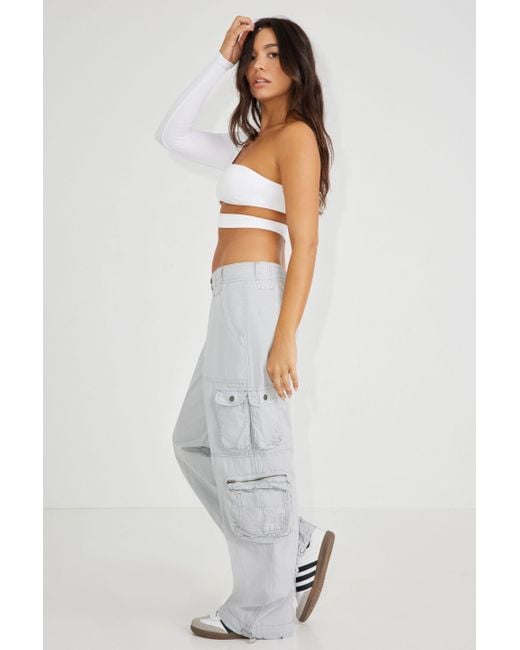 Garage Sawyer Cargo Parachute Pant in Blue Lyst