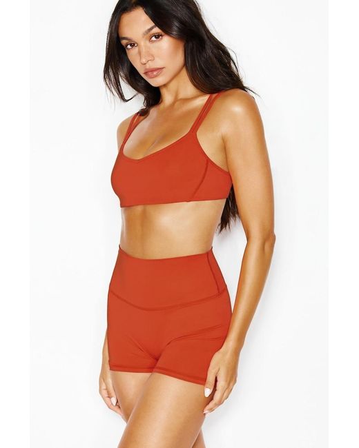 Garage Orange Active Booty Shorts