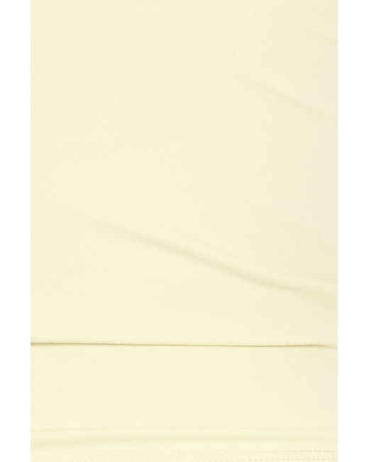 Garage White Sleek Crossover Cami Top