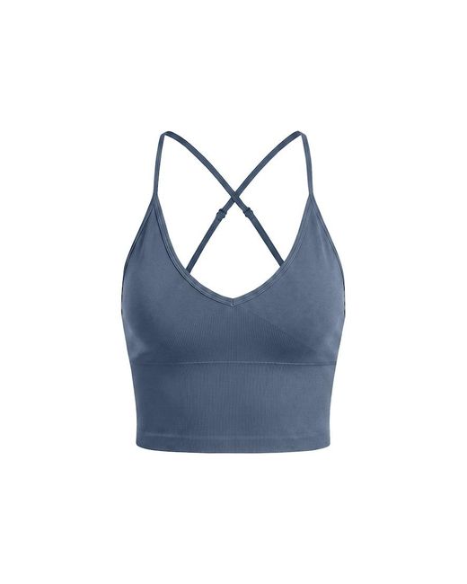Garage Blue Active Seamless V-Neck Cami Top