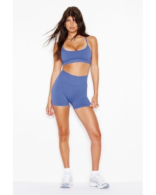 Garage Blue Active Seamless Booty Short
