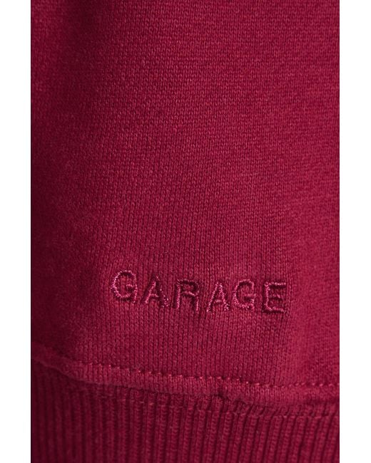 Garage Red Softterry Bubble Zip Hoodie