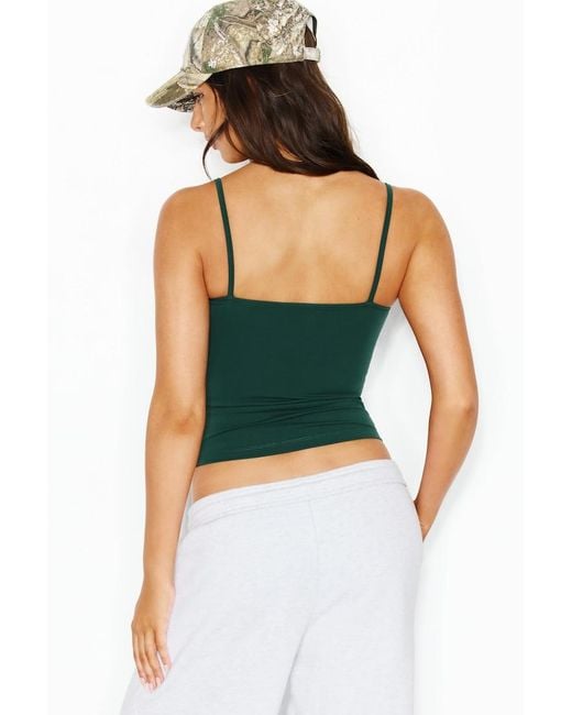 Garage Green Sleek Scoop Cami Top