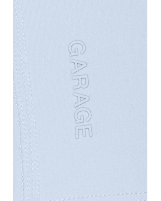 Garage White Active Y-Back Romper
