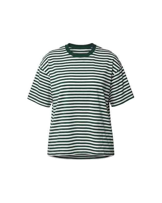 Garage Green Fluid Crewneck T-Shirt