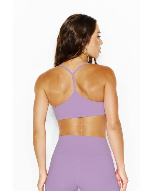 Garage Purple Active Y-Back Bra