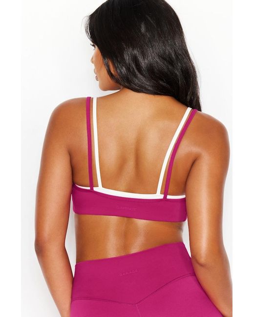 Garage Pink Active Double Layer Bra