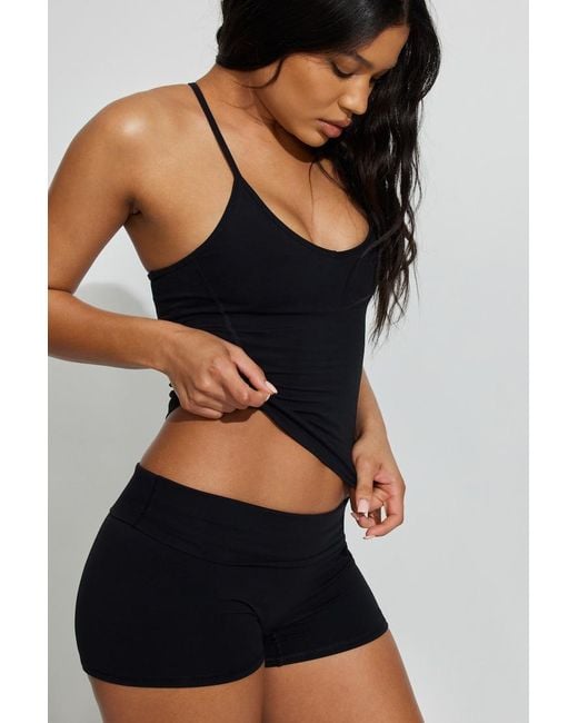 Garage Black Active Y-Back Tank Top
