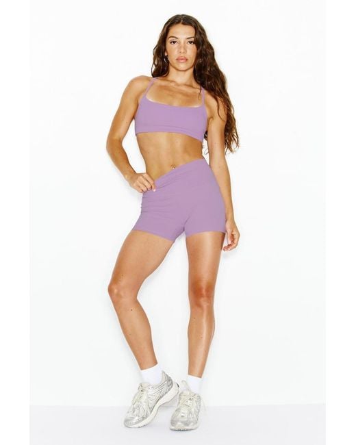 Garage Purple Active Y-Back Bra