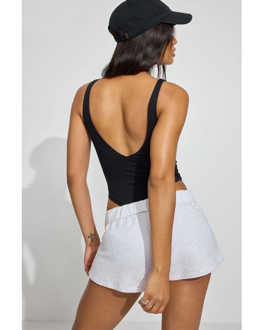 Garage Black Softactive V-Back Bodysuit