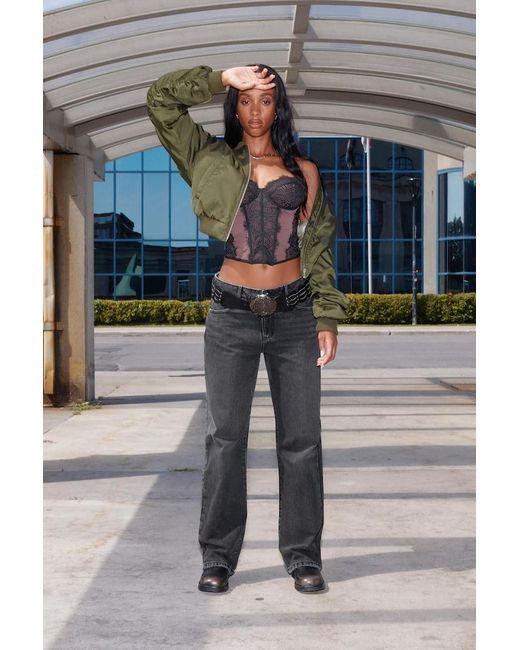 Garage Blue Slouchy Jean