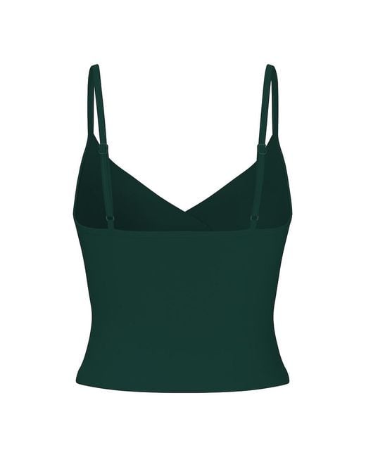 Garage Green Sleek Crossover Cami Top