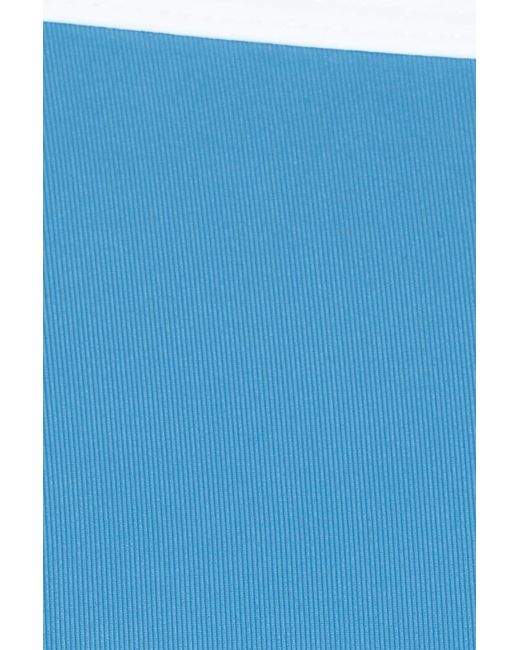 Garage Blue Cheeky Side Tie Bikini Bottom