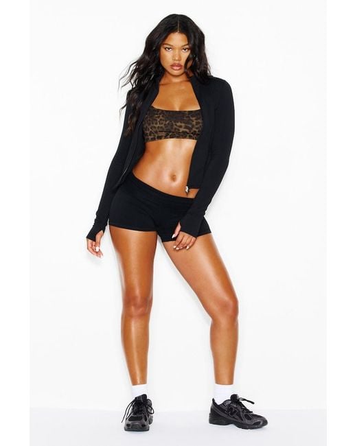 Garage Black Active Zip Up Jacket