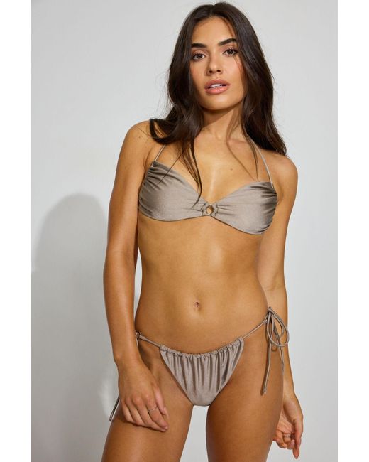 Garage Multicolor Shiny O-Ring Bikini Bottom