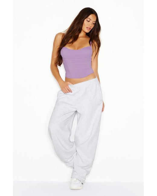 Garage Purple Ally Mesh Peekaboo Bustier