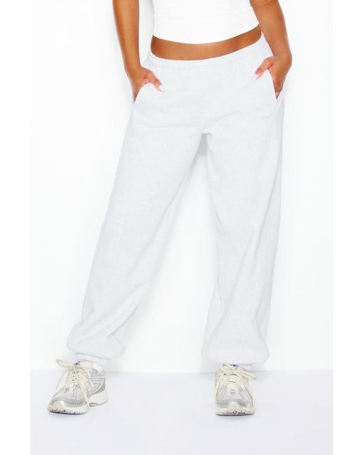 Garage White Ultrafleece Super Joggers