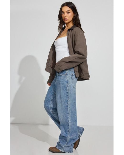 Garage Blue Twill Worker Jacket