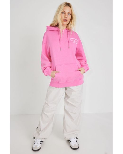 Garage Pink Oversized Classic Hoodie