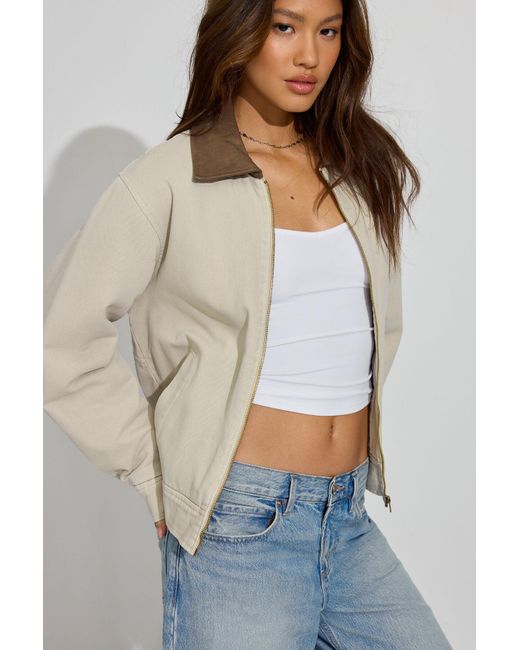 Garage Gray Worker Twill Jacket