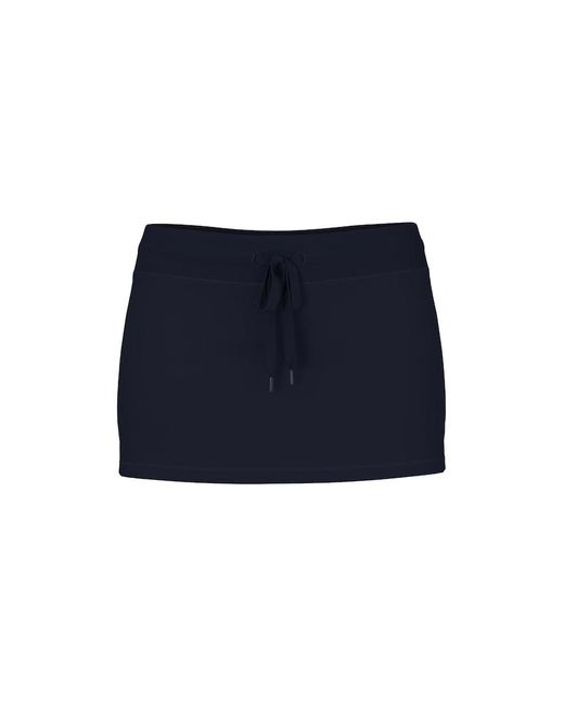 Garage Blue Stretchterry Micro Skort