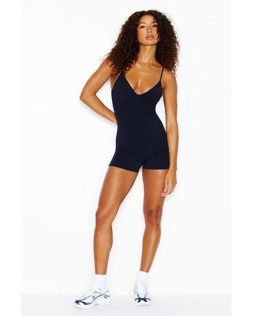 Garage Blue Active Cami Romper